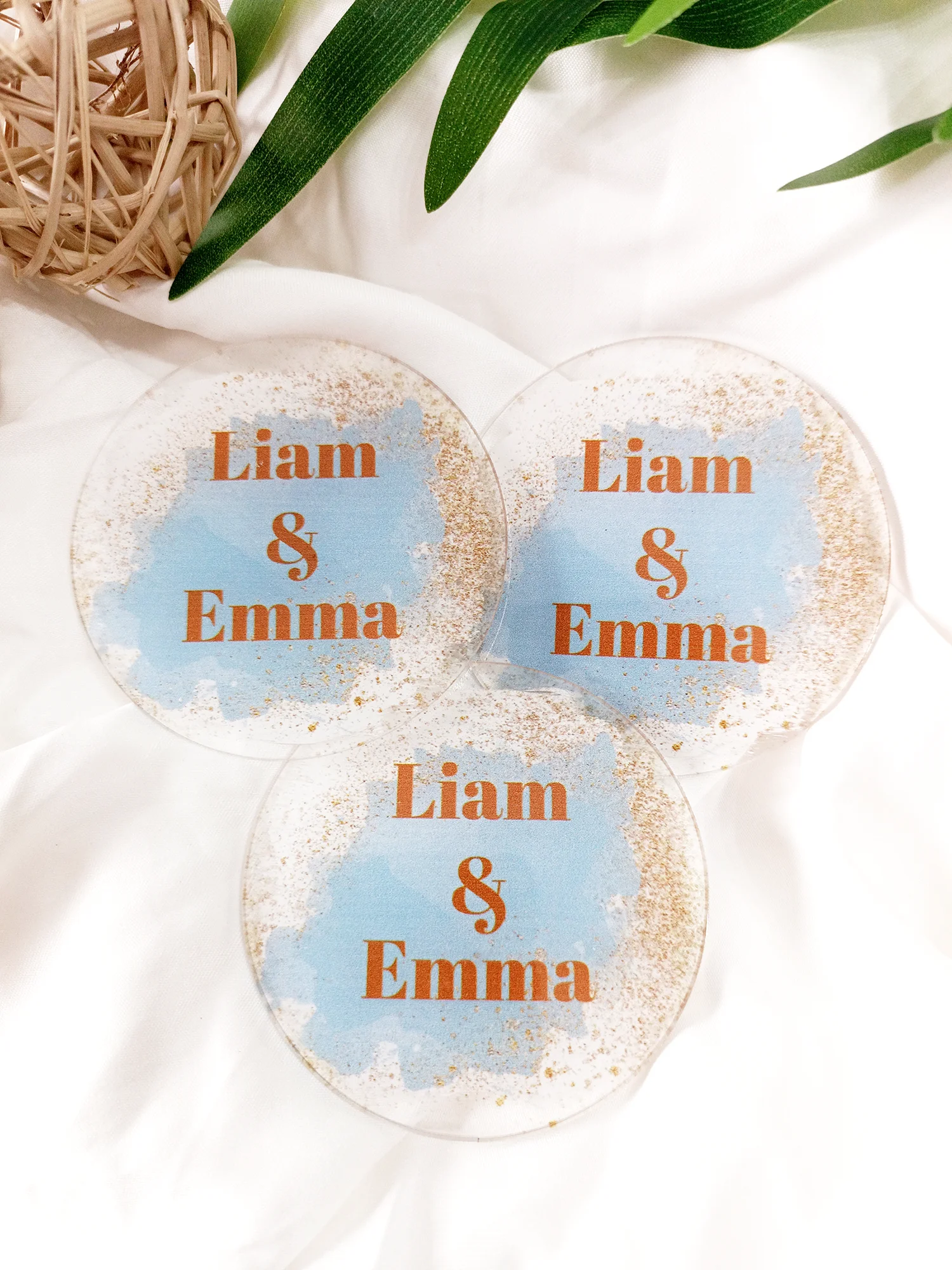 

20 pcs Personalized Party Favors, Save the Date Magnet, Wedding Favors, Luxury Wedding Gift, Engagement Favor, Event Gift