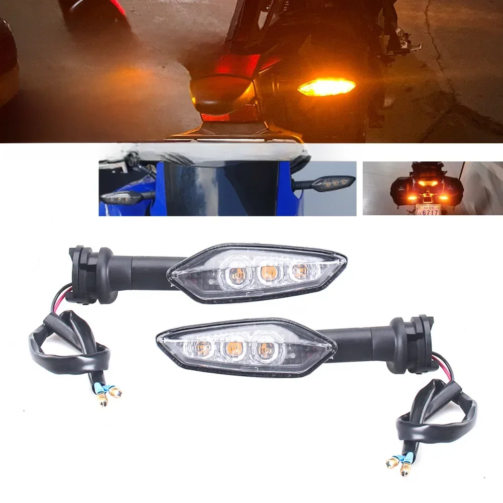 Clignotant LED pour Yamaha, Accessoires de Moto, Lampe Indicateur, YZF, R15, R25, R3, R125, MT25, MT03, MT15, MT07, MT09, MT10, XJ6, FZ6