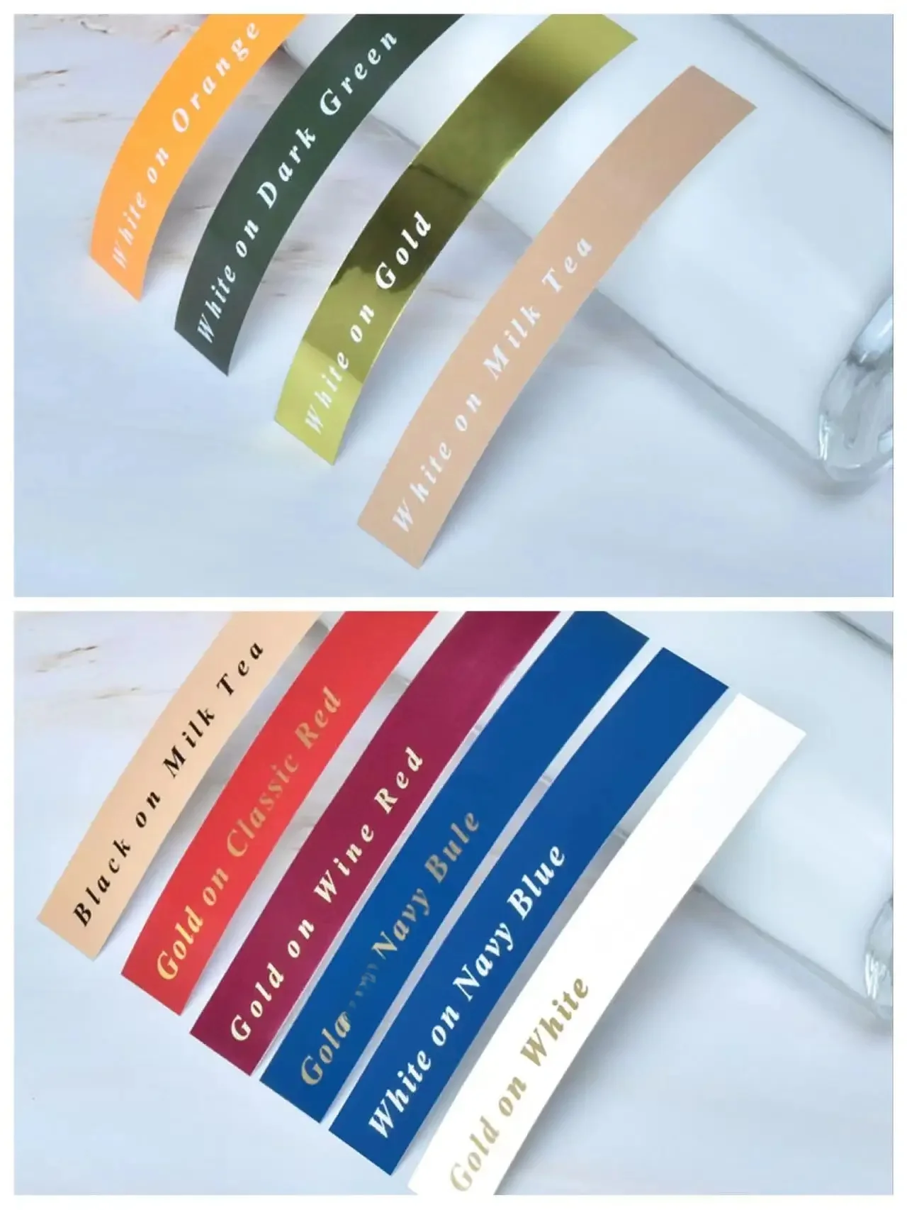 Nouvelles couleurs! Ruban Brother laminé compatible P-Touch TZe Tape 12 mm TZe 231