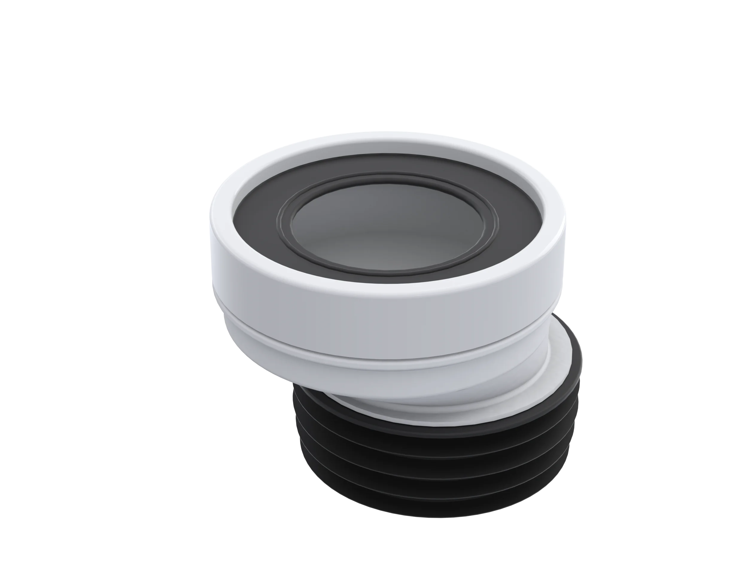 WC Pan Connector  Straight Eccentric