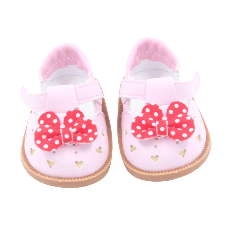 7 Cm Doll Shoes Clothes Handmade Boots For American 18 Inch Girl&43Cm Baby New Born,OG Doll Accessories Shoes Gift Festival Toy