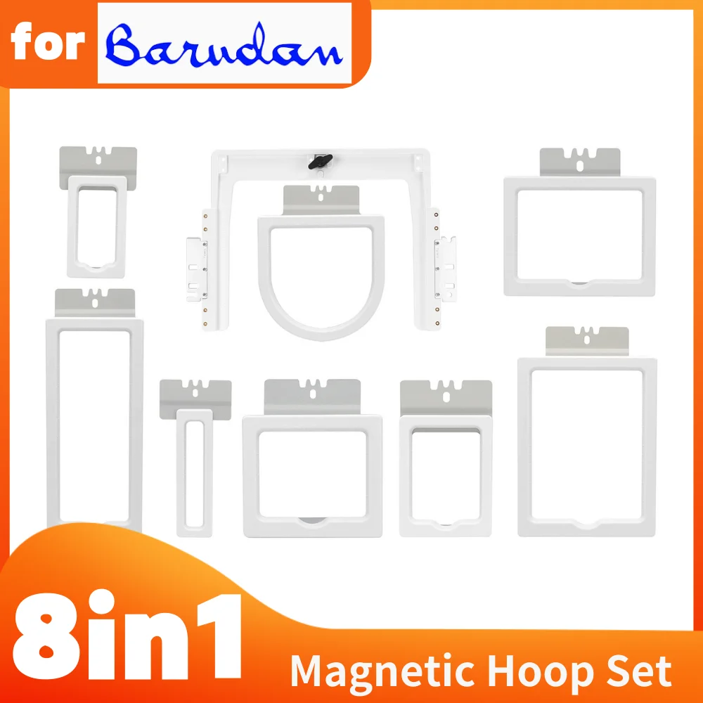 

8in1 Embroidery Hoops Fast Sewtalent Frames for Barudan BEKT-S1501CAII BEKT-S1501CII Embroidery Machines