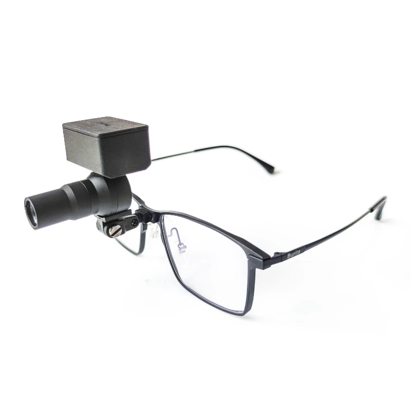 New Wireless Medical LED Headlight Glasses Type Integrated Battery Removable Light Weight Continuous Working Time 3 Hours YT-D02