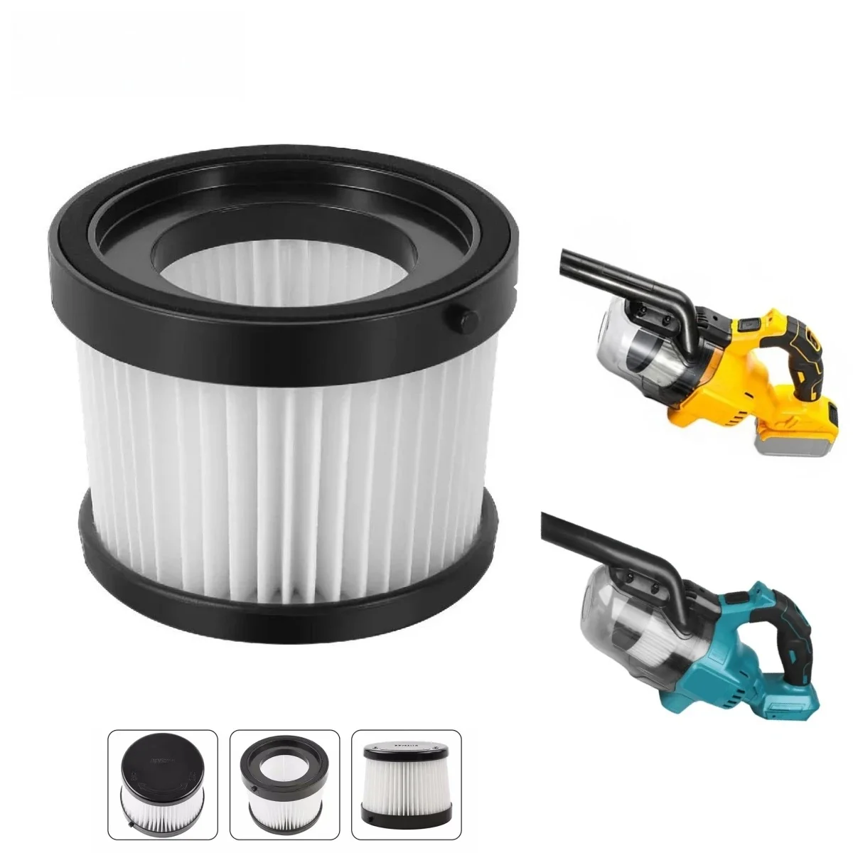 1/2 pièces filtres d'origine pour aspirateur à main sans fil DEWALT DCV501HB filtres de remplacement pour aspirateurs Makita