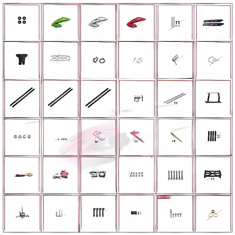 GOOSKY S1 hélicoptère pièces de rechange lames principales lame de queue auvent flèche de queue ensemble d'arbre principal