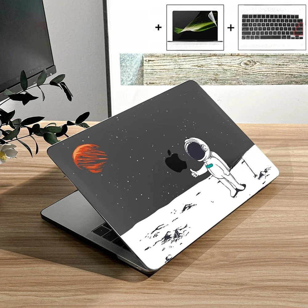 Etui na laptopa Astronaut Painting do Macbook Pro 14 16 M1 M2 M3 Air 13,6 15,3 cala A3114 A3113 A2338 A2337 A2681 Pokrowiec ochronny — zdjęcie produktu 7