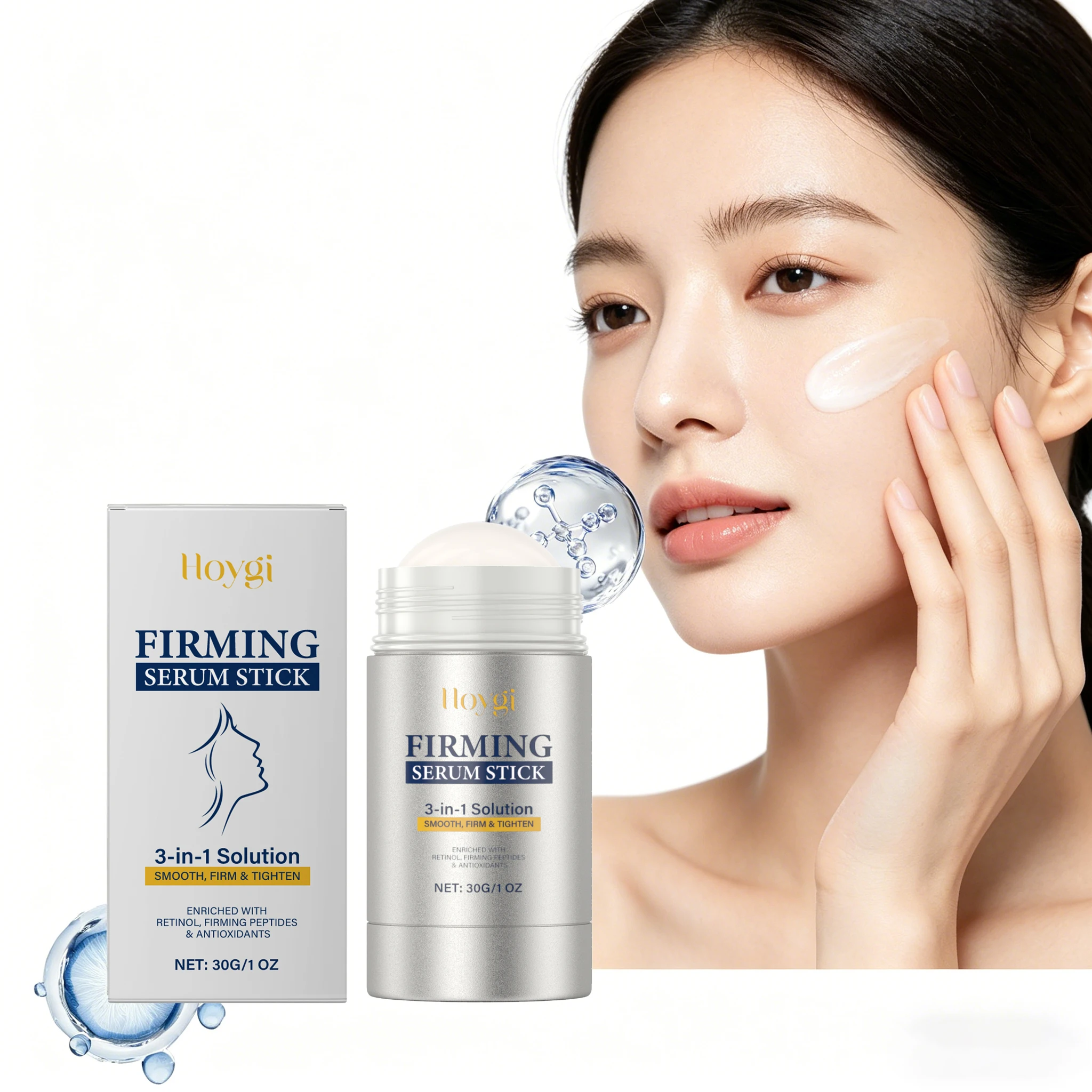 

30g Retinol Face Cream Stick Daily Moisturizing Tightening Fade Fine Lines Nourishing Anti-oxidants Non-greasy Cream for Neck