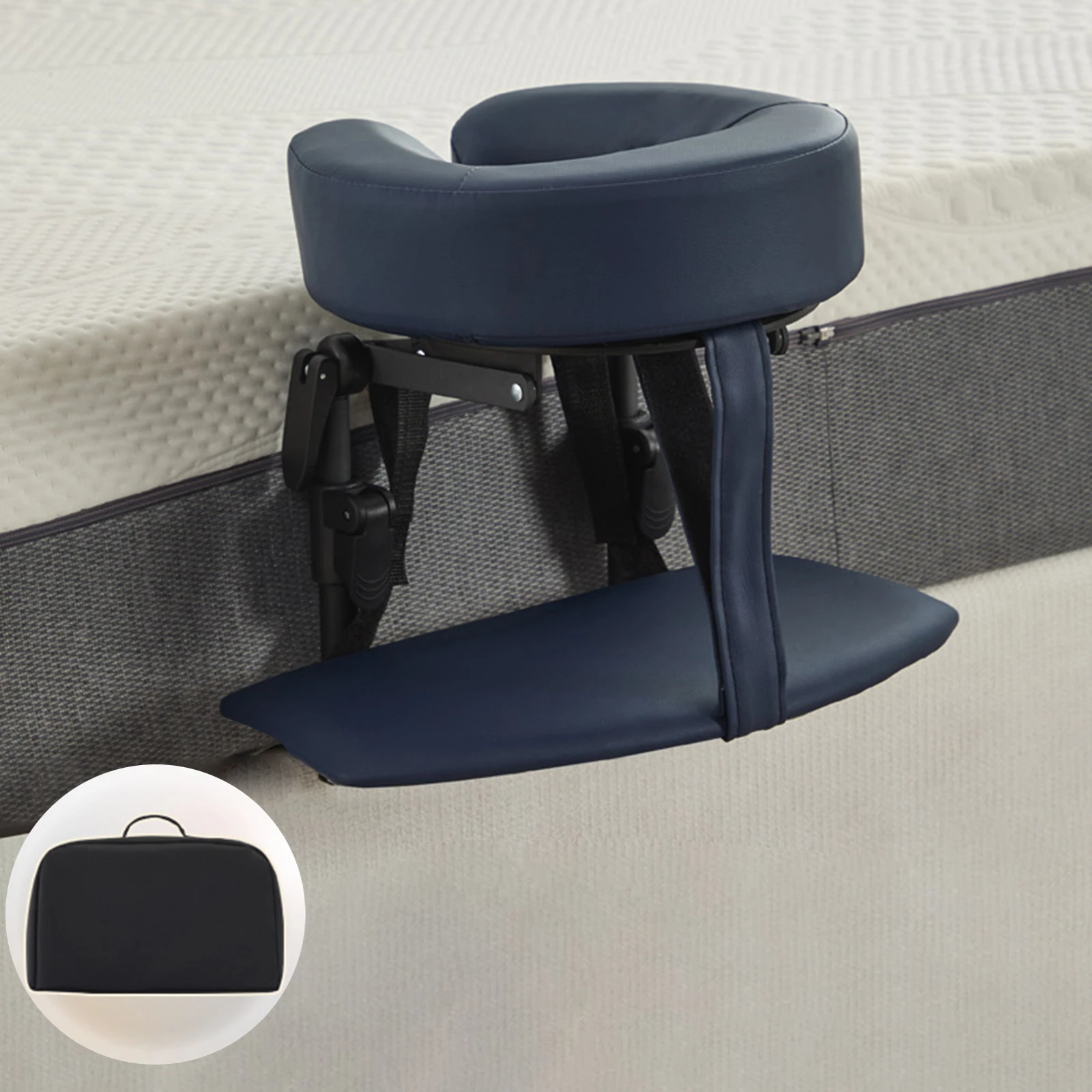 

Bed Massage Head Rest Adjustable Professional Cervical Orthopedic Pillow Face Pillow Cradle Support for Mattress Home SalonOffic