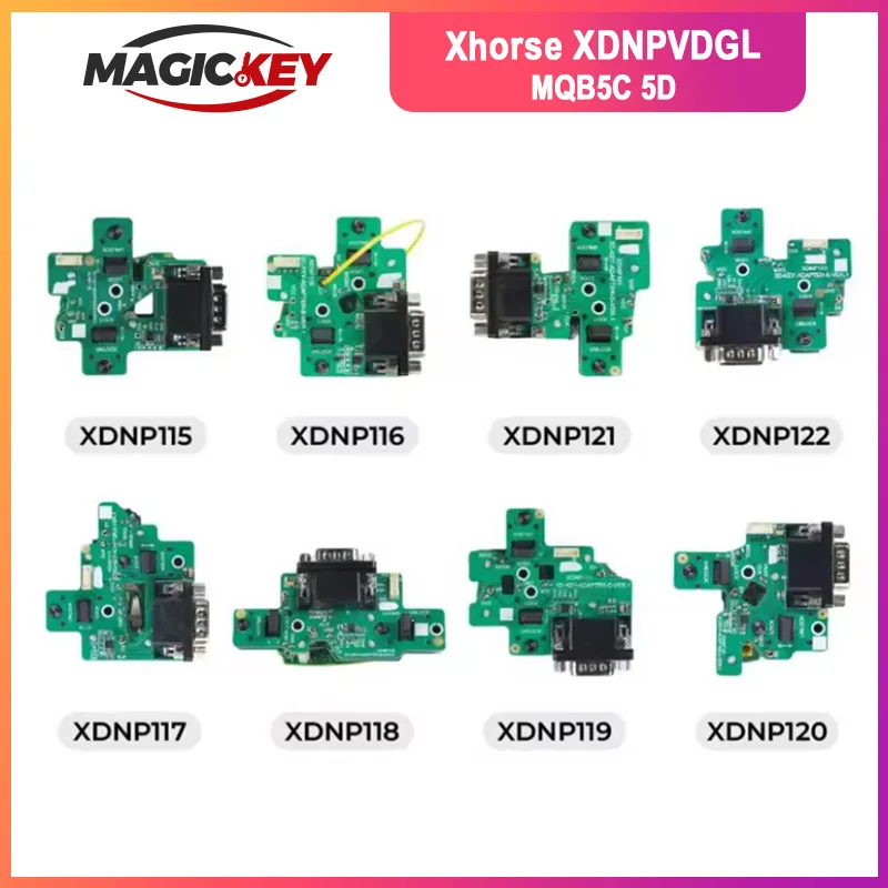 2026 Xhorse XDNPVDGL MQB 5C/5D Dedicated Adapter Set work with Key Tool Plus/ Multi Prog