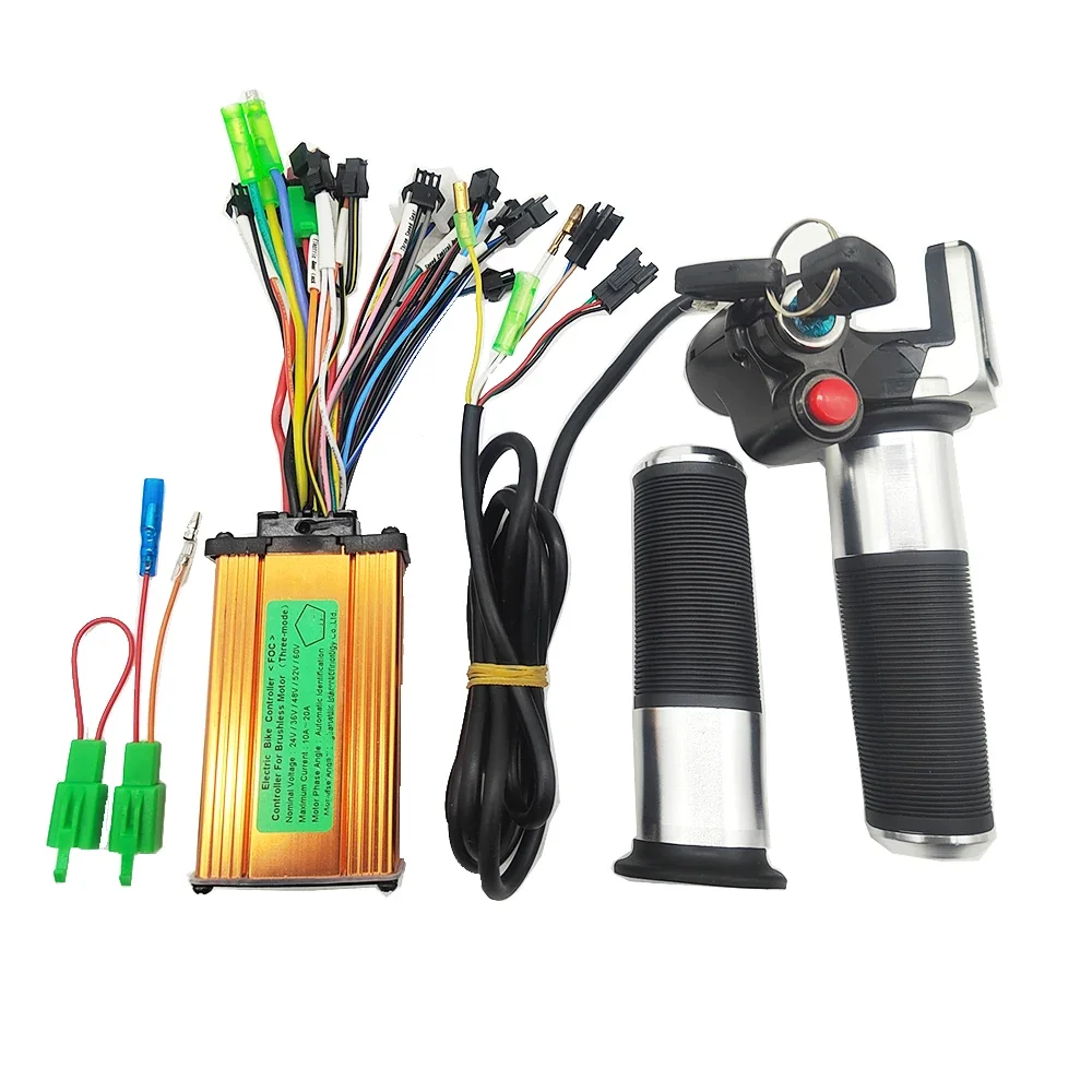 AliExpress 36V 48V Electric Bike Scooter Speed Cruise Throttle Accelerator and Brushless Controller 250W 350W