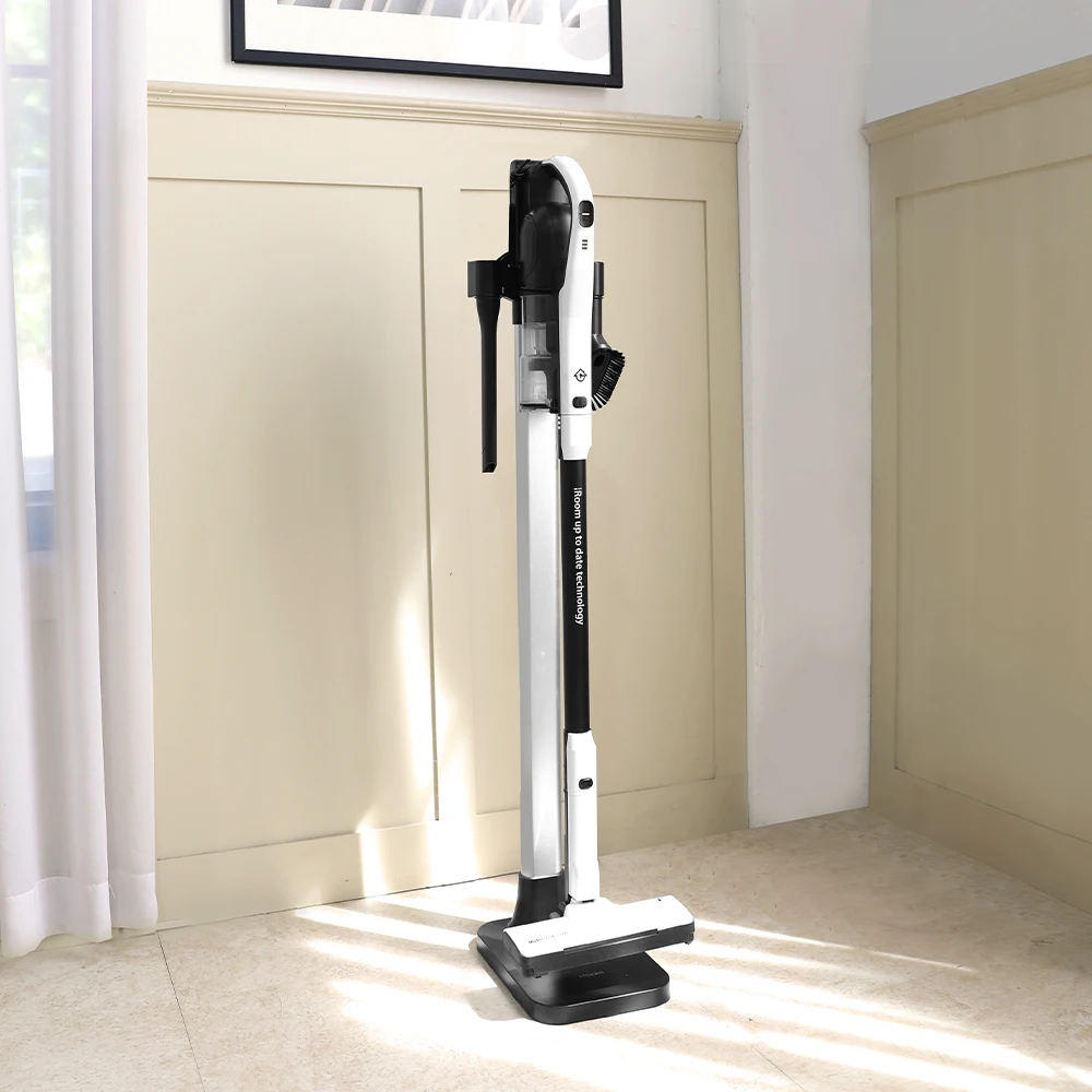 مكنسة كهربائية لاسلكية من Eye Room Chesson Ecopro حزمة حامل شحن / Bldc، 250 وات، 28,000 باسكال / ضوء LED، متعدد الوشات