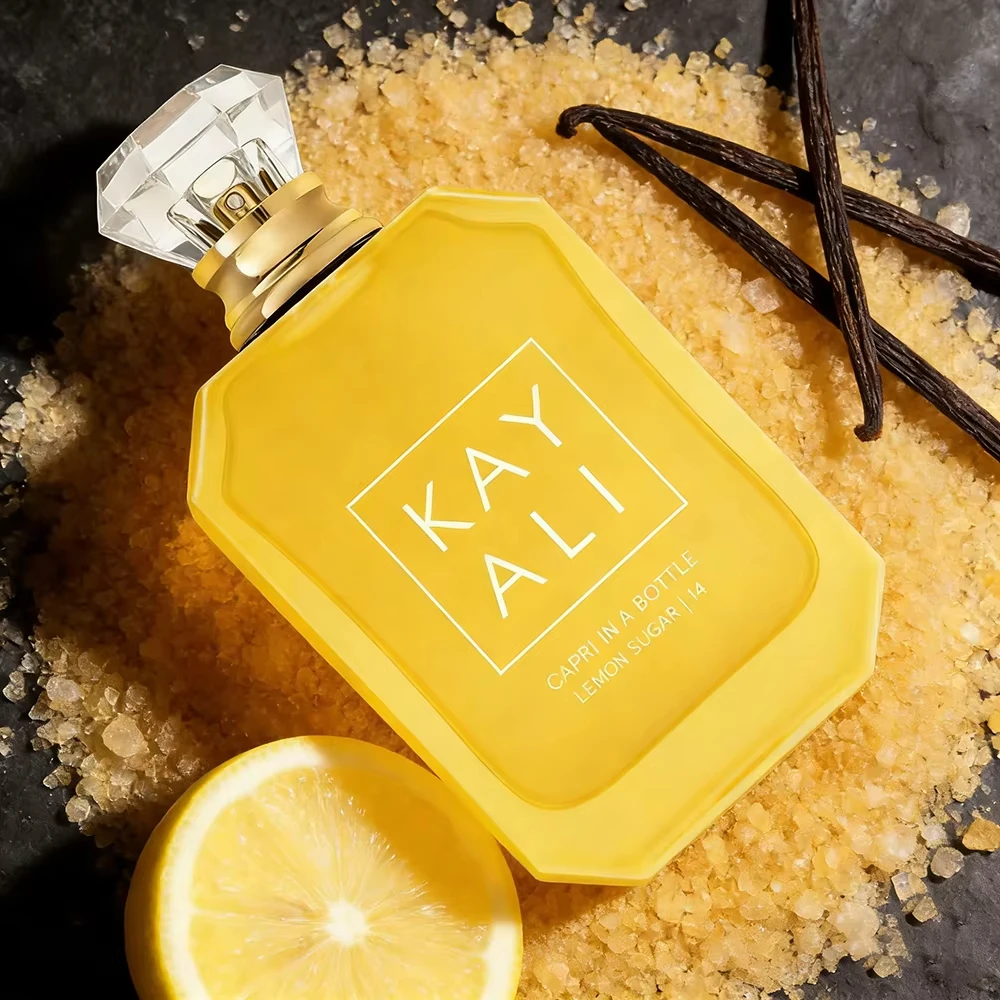 

KAYALI Capri In A Bottle Lemon Sugar | 14 Eau de Parfum, Long Lasting Citrus Fragrance, Luxury Bottle, Gift for Her