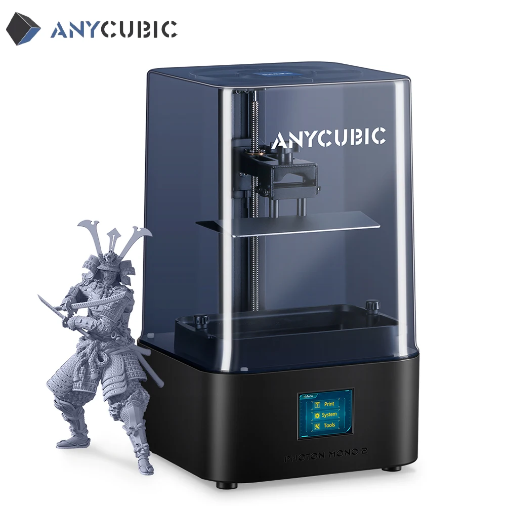 Anycubic Photon Mono 2 3D Printing 6.6-inch 4K LCD Screen Print Volume 165x143x89mm Upgraded LighTurbo Matrix Resin 3D Print