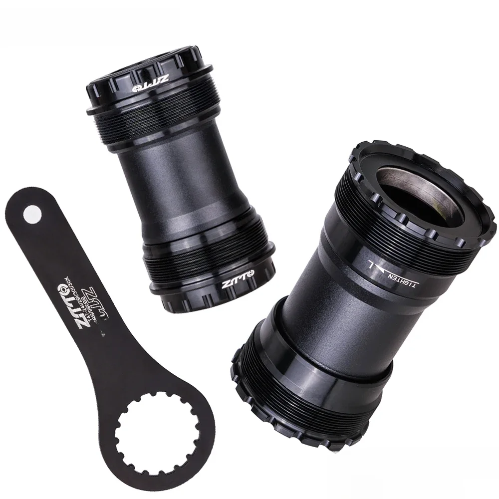 AliExpress ZTTO T47 Bicycle Bottom Bracket And Install Tool 24 MTB Road Bike Crankset DUB 29 30mmThread 47 68 73mm Shell Spline Axis