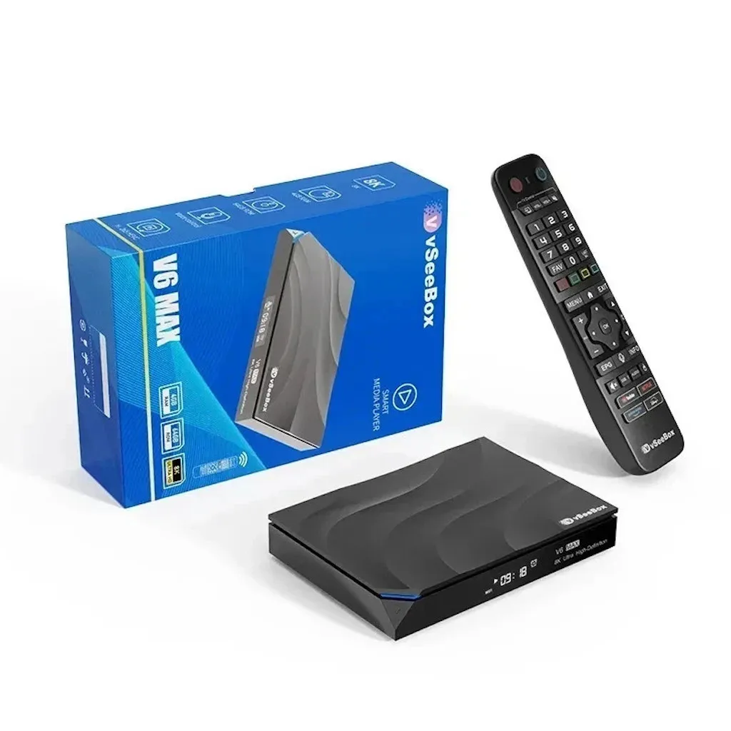 

BUY 3 GET 2 FREE vSeeBox V6 Max 64GB 8K HD Brand New In Box
