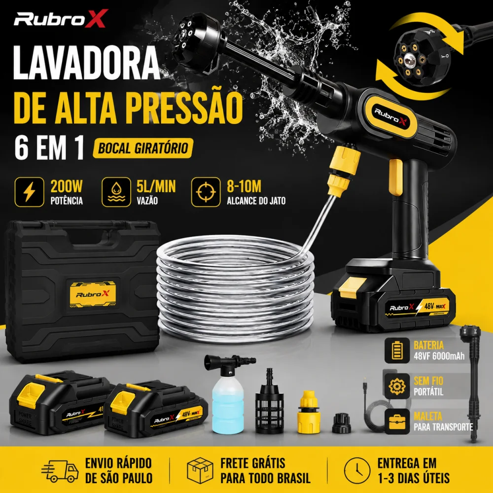 lavadora-de-alta-pressao-sem-fio-200w-48vf-2-baterias-recarregaveis-pistola-Agua-eletrica-portatil-6-em-1-para-carro-moto-jardim