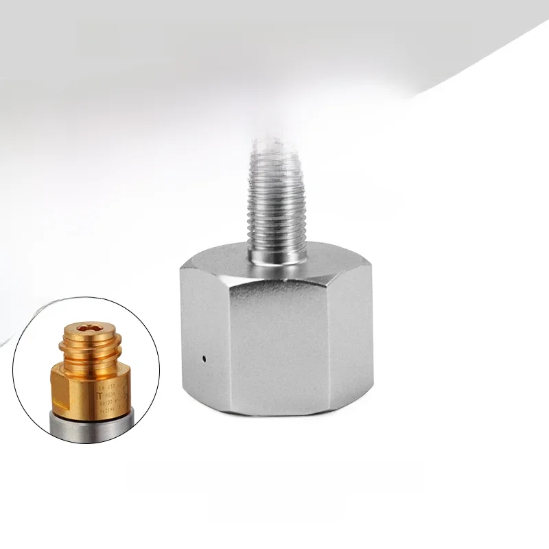 Adaptateur de conversion de bouteille de soda, adaptateur de recharge de cylindre de soda 3/8 ''-24UNF, convertisseur en Tr21-4 pour régulateur de Co2 de fût de brassage à domicile