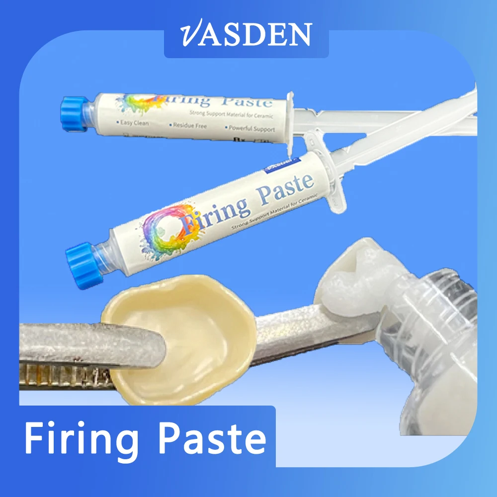 Vasden 치과 발사 페이스트 12ml 치과 실험실 재료 치과 도자기 지르코니아 크라운 용 소결 페이스트