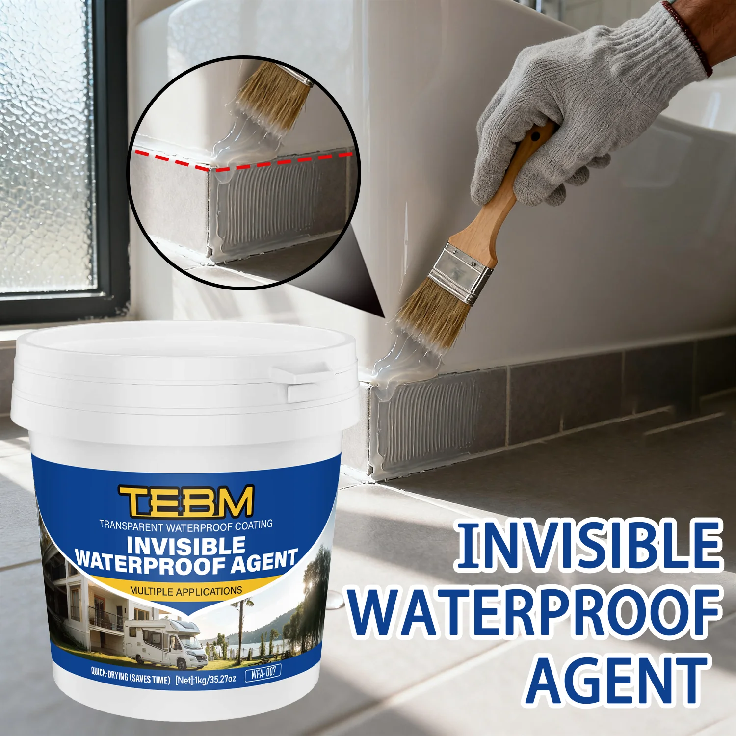 1KG Waterproof Ceramic Repair Agent Wall Repair Paste Repair Cream Wall Peeling Graffiti Gap Repair Cream Construction Tool