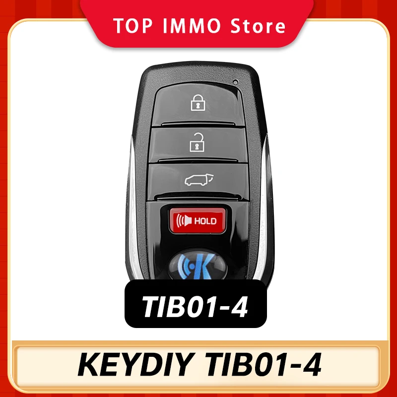 KEYDIY TIB01-3 TIB01-4 TIB01-5 TIB36-4 TIB36-3 TIB42-3 TIB42-4 TIB03-4 TIB Smart Key Remote for Toyota with 8A 4D Chip With KDX4 - view 3