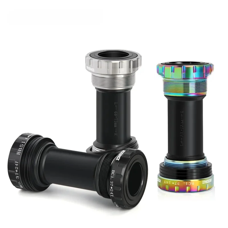 AliExpress riderace BB68-73mm Bicycle Bottom Bracket Adapter Crank 1.37/24mm For Road Bike Hollowtech Central Axis Aluminum Alloy MTB Accessories