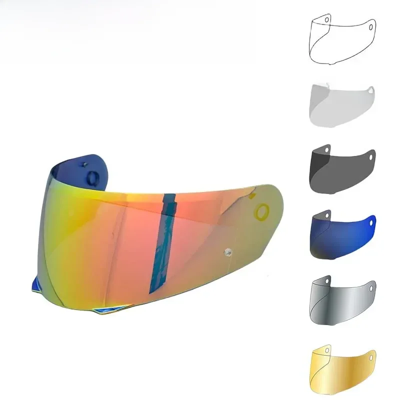 Visière de casque de Moto pour HJC HJ-33 I90, lentille Anti-UV, boucliers de remplacement, accessoires de protection faciale colorés