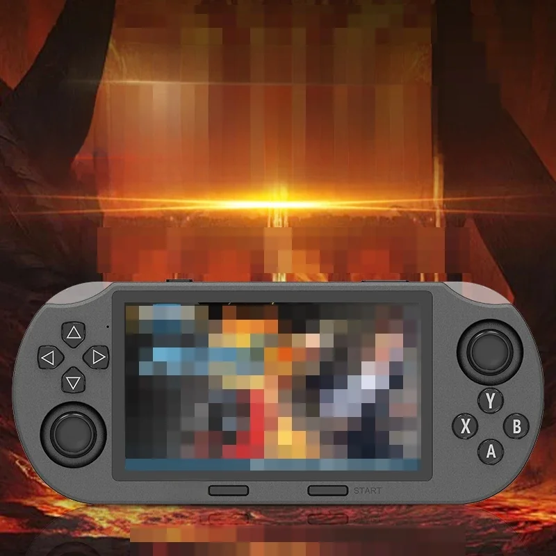 Handheld-Wireless-Spielekonsole mit 4,5-Zoll-IPS-HD-Bildschirm, große Batteriekapazität, ausgestattet mit 1,2 G Dual-Core-Prozessor SF3000