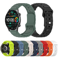 For Haylou Solar Plus RT3/LS16 Smartwatch Band Sport Silicone 20mm 22mm Strap For Haylou RS5/R8/S8//RT2/GST/RS3 Bracelet Correas