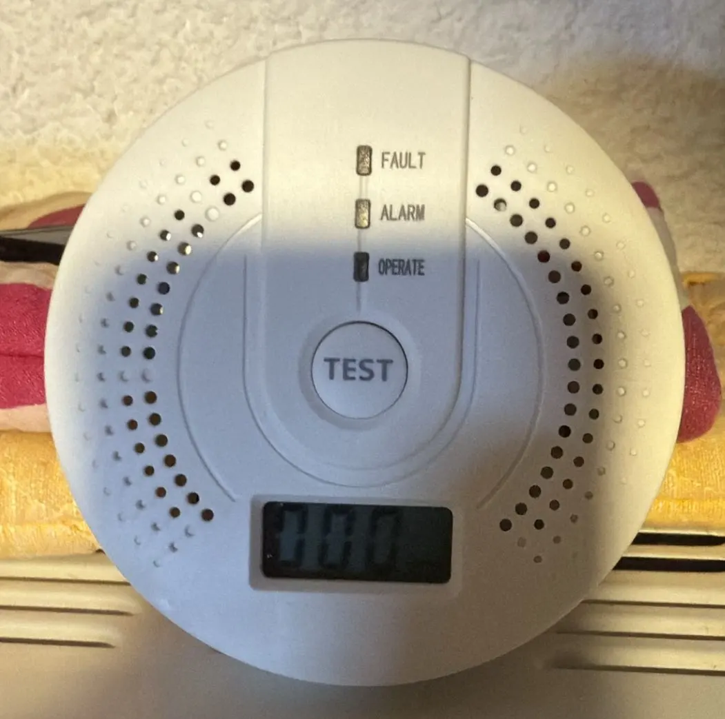 Independent CO Alarm Sensor Carbon Monoxide Alarm Detector High Sensitive Warning LCD Display CO Alarm With UL2034 For Home Test photo review