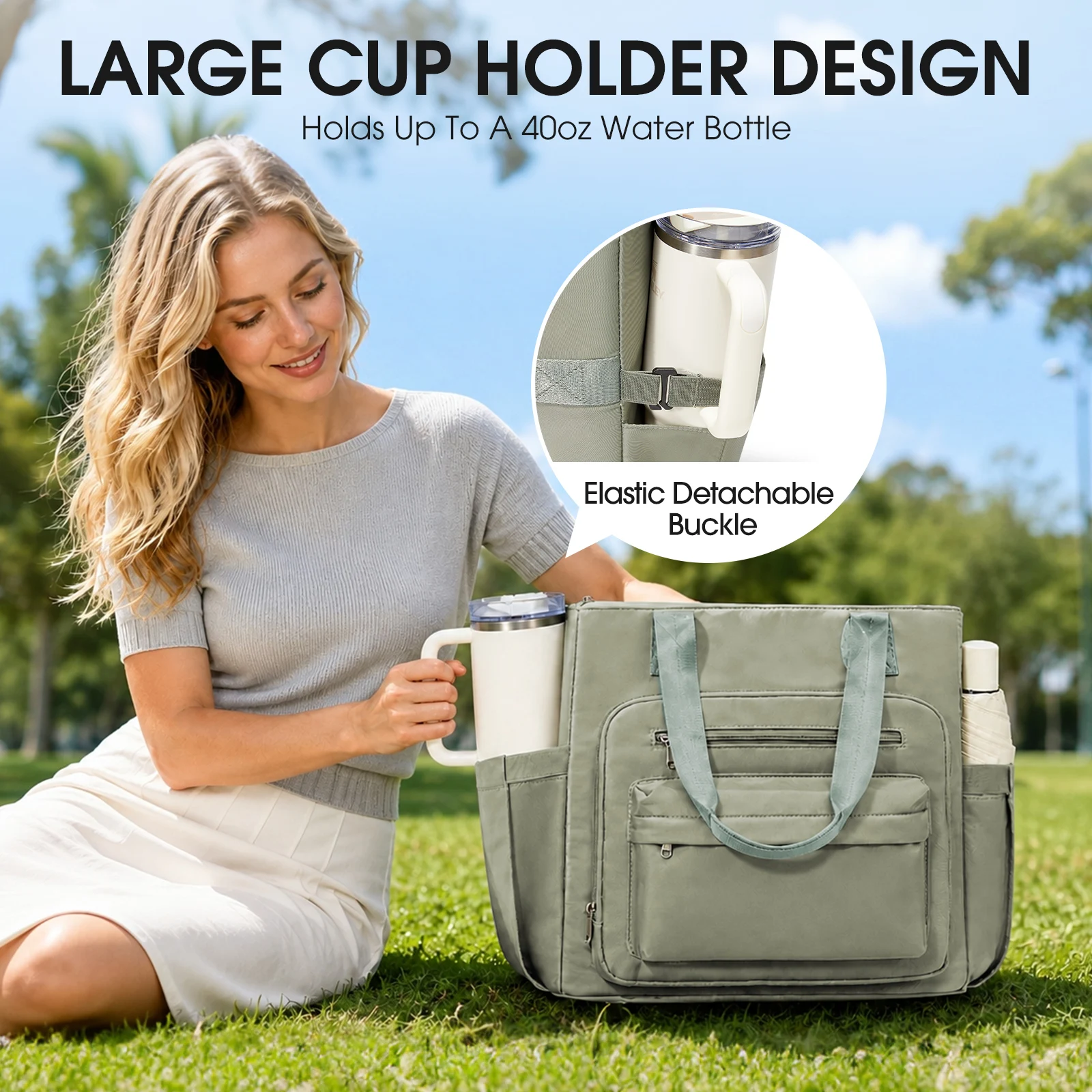 노트북 토트백 서류가방 여성용 교사 가방 보온 포켓이 - Laptop Accessories Women 리뷰 및 가격