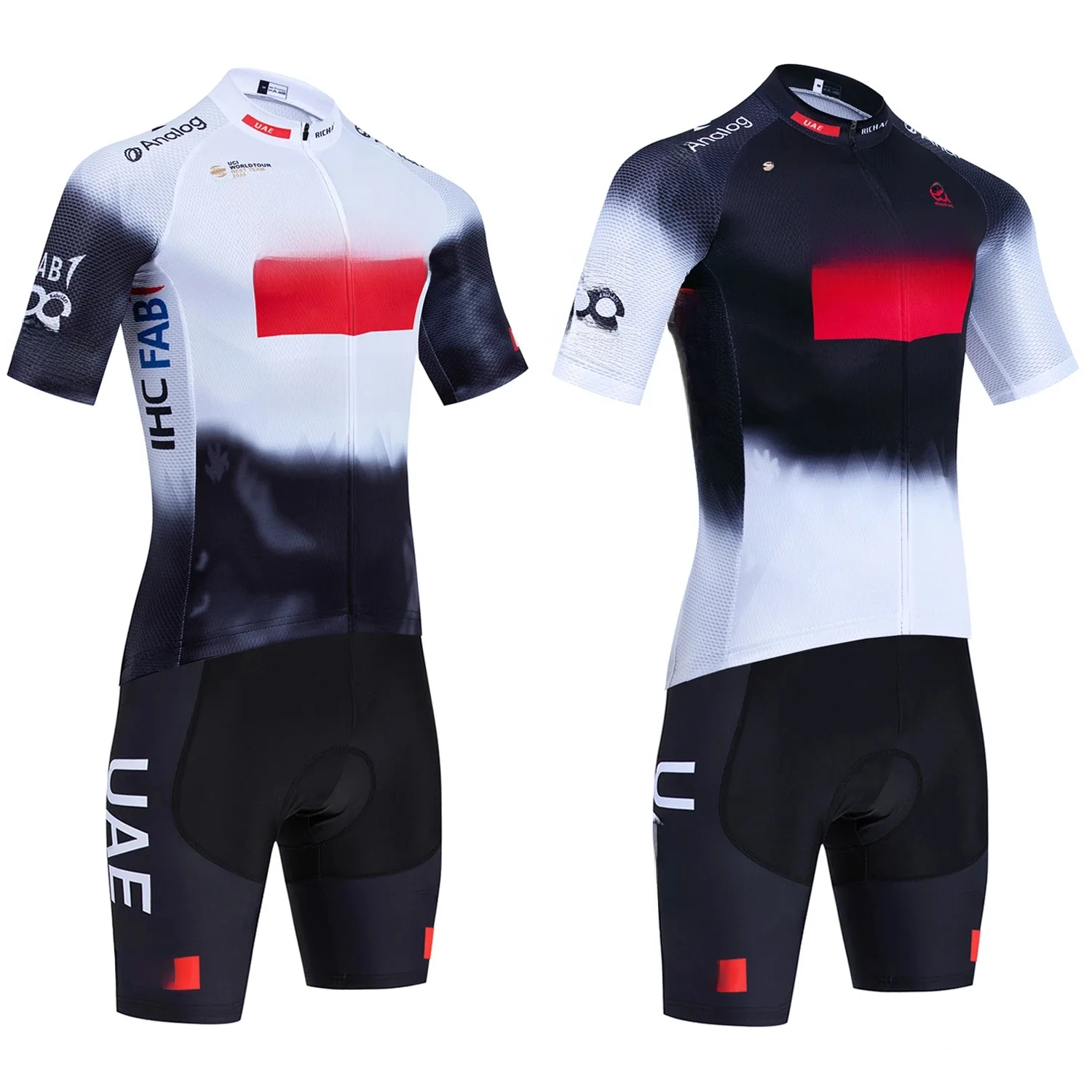 AliExpress EFAPEL New Black UAE Cycling Maillot Jersey Shorts Men Women Ropa Ciclismo MTB Road Bicycle Jersey Riding Bike T-shirt Pants Clothing