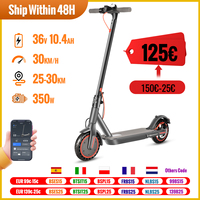 N7PRO 350W Adult Electric Scooter 36V 10.4Ah Escooter Kick Scooter Support APP Lightweight Long Range 30km Scooter EU Warehouse