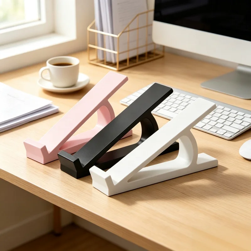 1 paire de supports en plastique pour relever le clavier, support universel pour clavier, inclinaison réglable, accessoires pour clavier d'ordinateur de bureau.