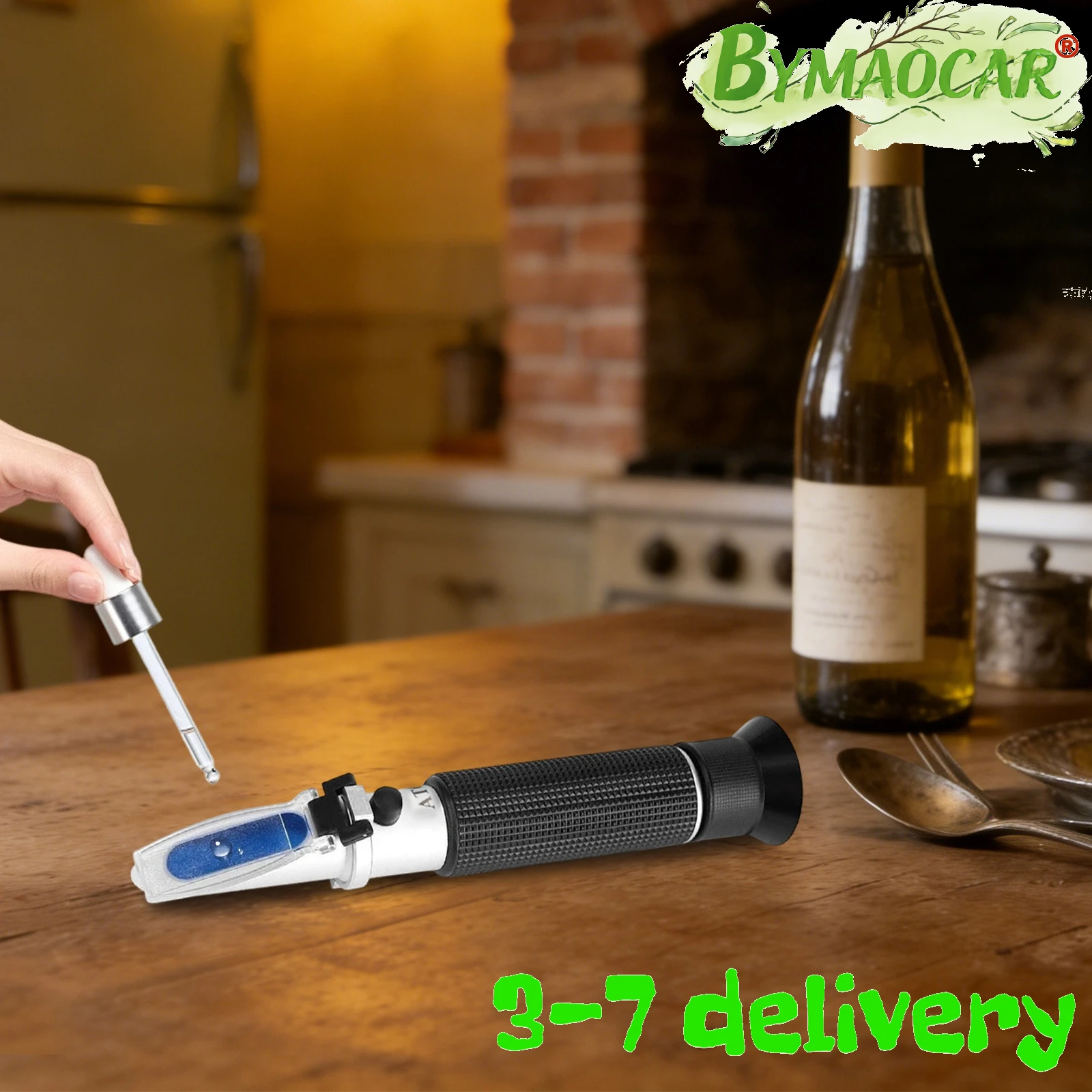 

Handheld Refractometer, Alcohol Refractometer, Portable Handheld Refractometer 0-80%