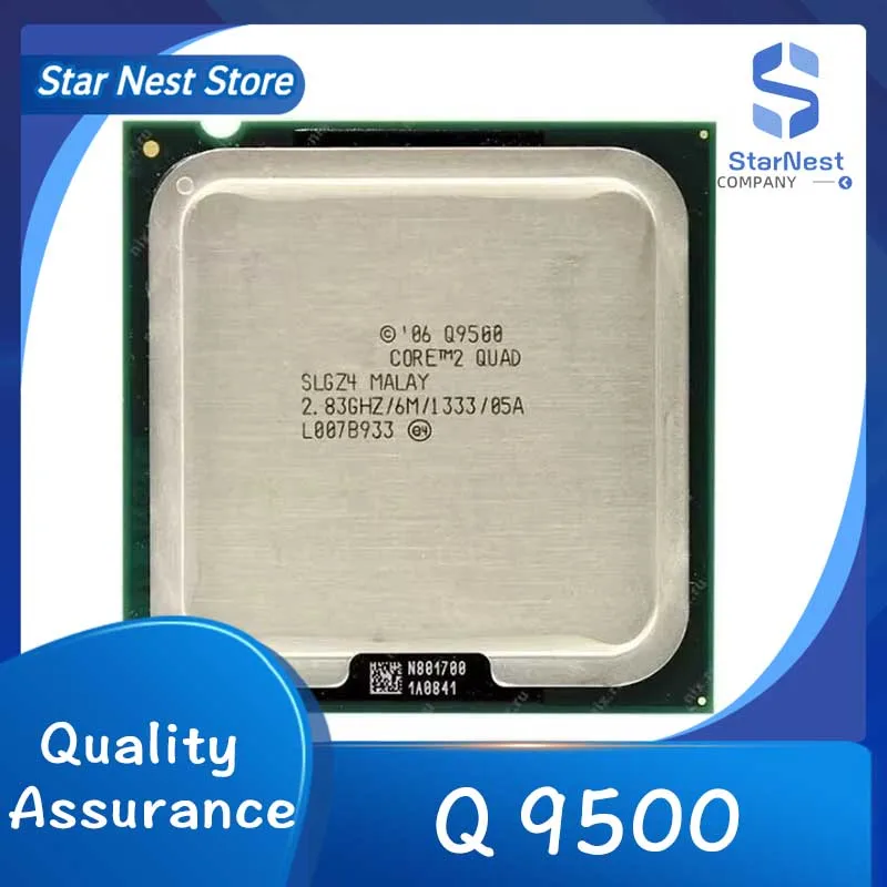 Core2 Quad Q9500 2.83GHz LGA 775 cpu processor