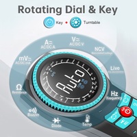 WINAPEX Smart Rotary Dial Multimeter 6000 Counts True RMS High Brightness Color Screen NCV Live Wire LED & Temperature Measure
