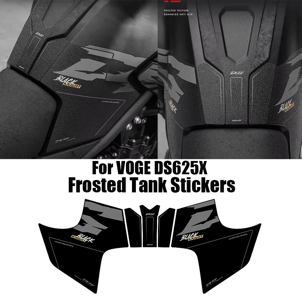 DS625X Frosted Tank Stickers Anti-scratch For VOGE DS625X 625DSX DSX625 DSX 625 Fuel Tank Pad Fuel Tank Protective Stickers