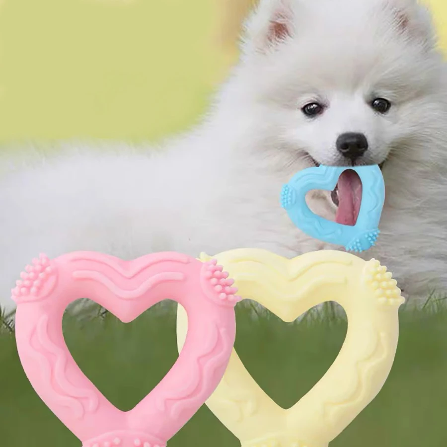 Toy Pet Bite Dog Toys Heart