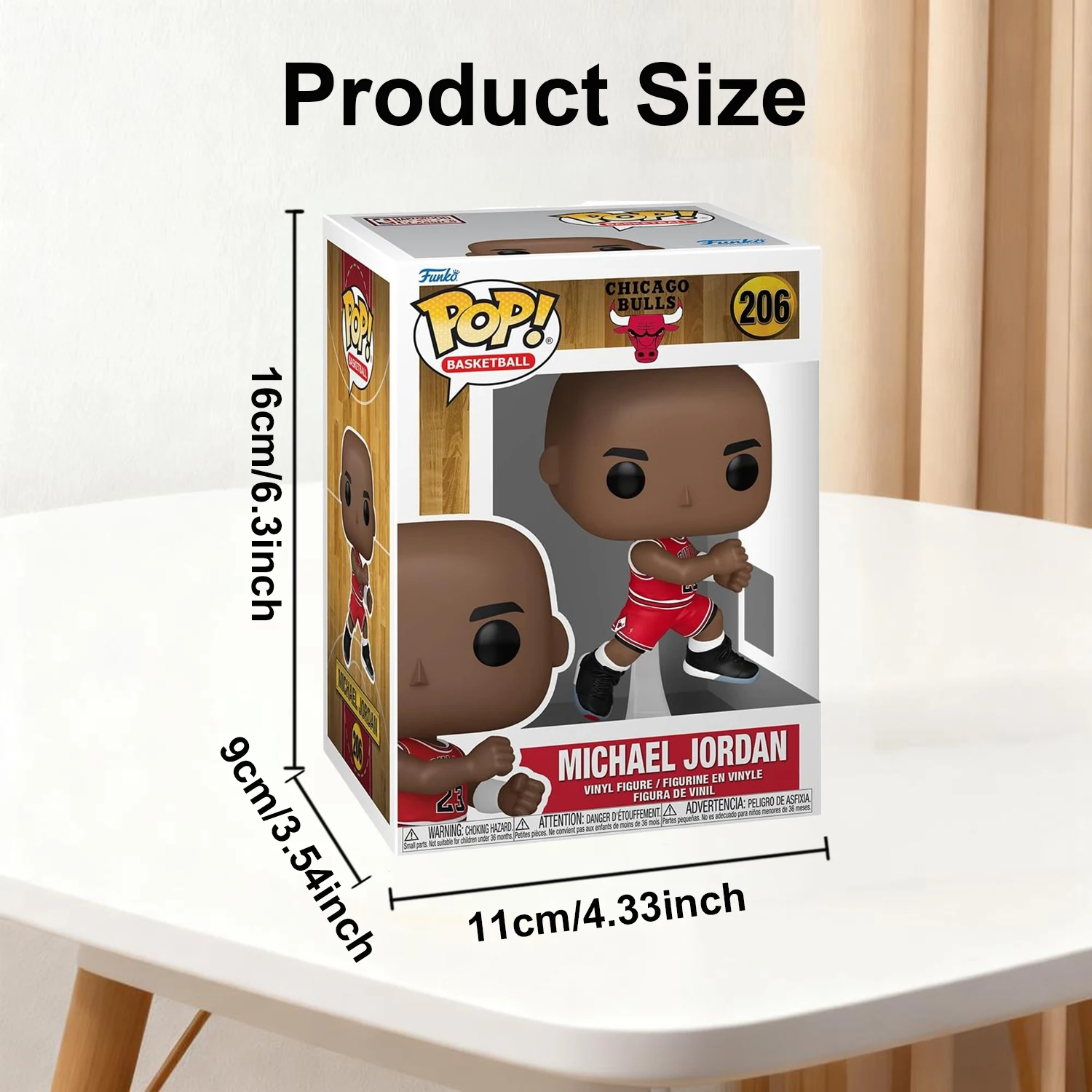 Funko Pop! NBA Chicago Bulls - Michael Jordan "The Shot" 1989 Classic Moment Collectible Vinyl Figure, 1PC. - view 2
