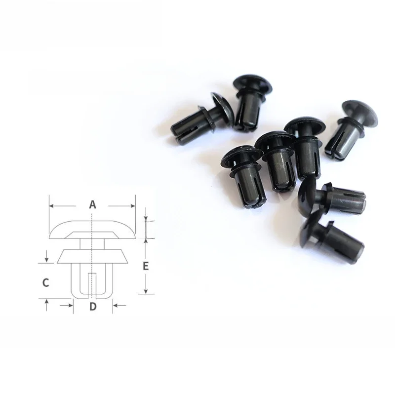 AliExpress LINGQI RACING Motorcycle Plastic Expansion Screws For Light Bee X S Dirt Pit Bike Motocross