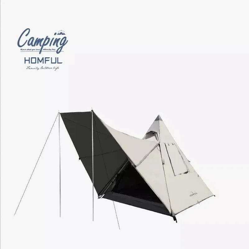 

HOMFUL New Arrival Wholesale Waterproof Camping Tents Steeple Tent Outdoor Tents