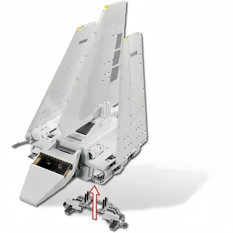 2503pcs The Imperial Shuttle Model Building Blocks For  Gift ForChristmas gifts Compatible with 10212 view 6