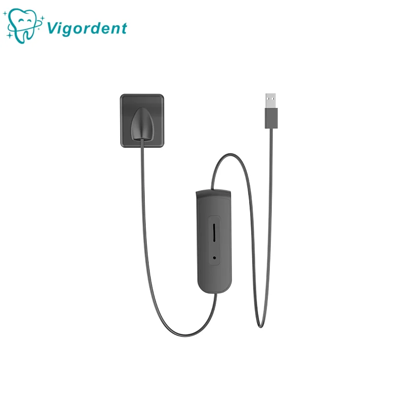 Dental X Ray Sensor with Holder USB Fast Transmissio Intraoral Imaging System HD Digital DTS Sensor Vigordent Dentistry Tools