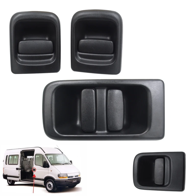 Poignée de porte côté gauche avant droit pour Renault Master II Opel Movano Nissan Interstar 7700352420,7700352489 7700352488