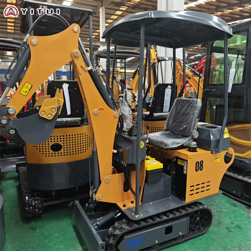 مجموعة متنوعة من الأدوات المساعدة يمكن استبدالها إلى أرجوحة جانبية لذراع الحفارة الصغيرة لدعم الحفارات الصغيرة المخصصة