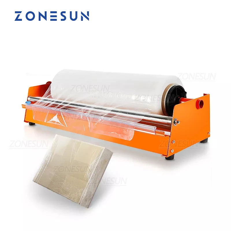 

ZONESUN Film Package Machinery Dispenser Tools Pallet Packing Equipment Manual Stretch Film Wrapping Machine