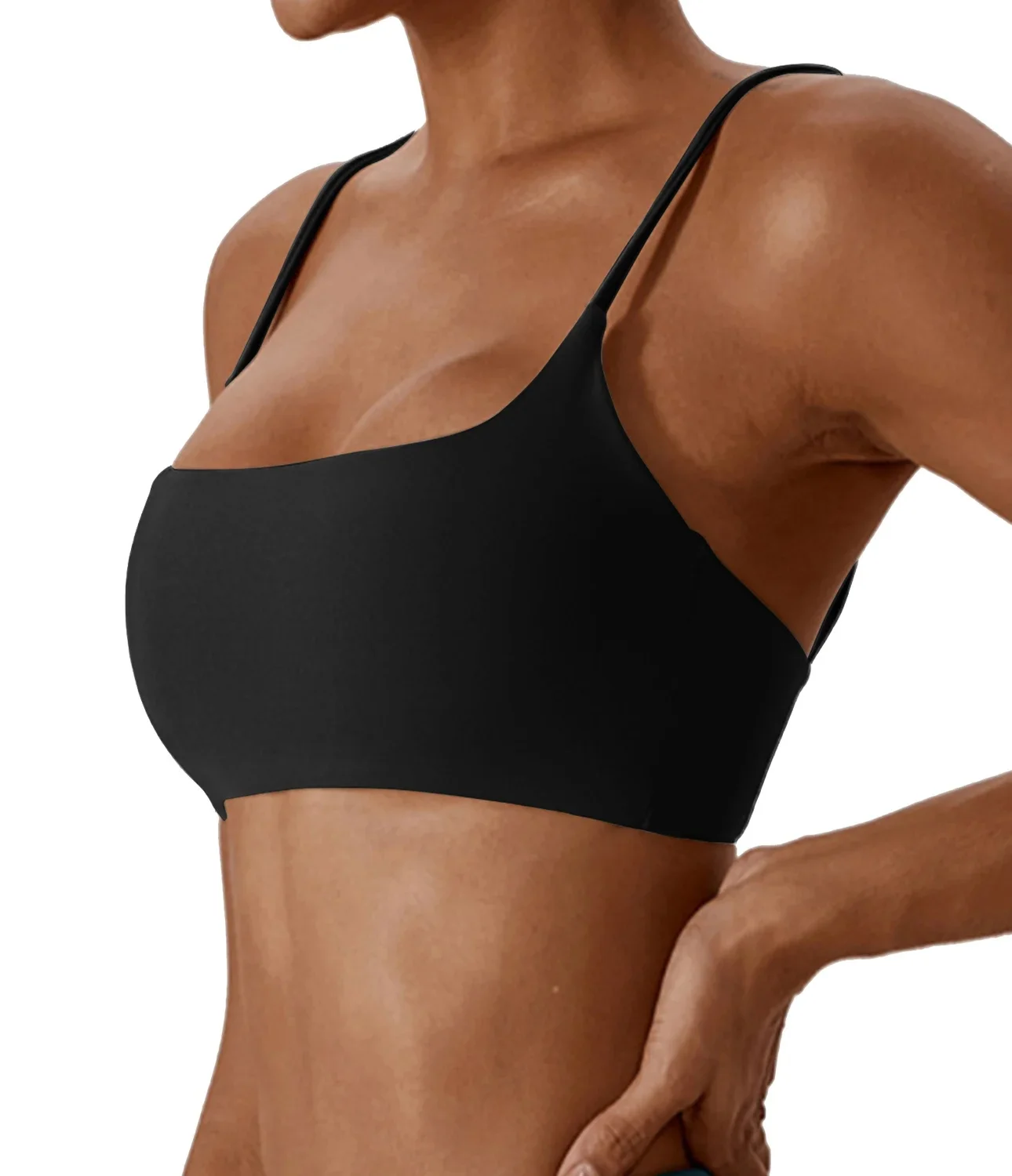 Superweicher Stoff zurück Kreuz Sport-BH Fitness Top Damen hochwertige Yoga-Kleidung Damen Fitness Lauf-BH Fitness Yoga b