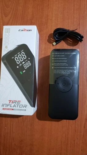 VanVolt AirGo™ Cordless Digital Tyre Inflator - Portable 150 PSI Air Pump photo review
