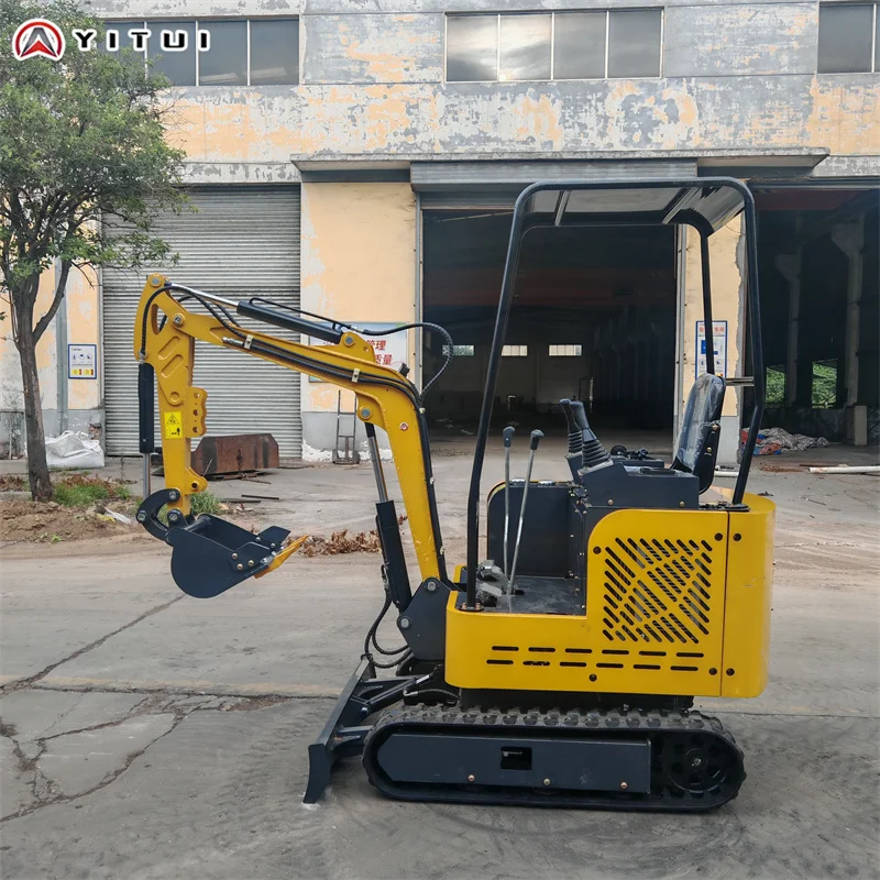 

Customized 1.8 On Multifunctional Mini Excavator With Hydraulic Tilting Bucket And Thumb Clamp Track