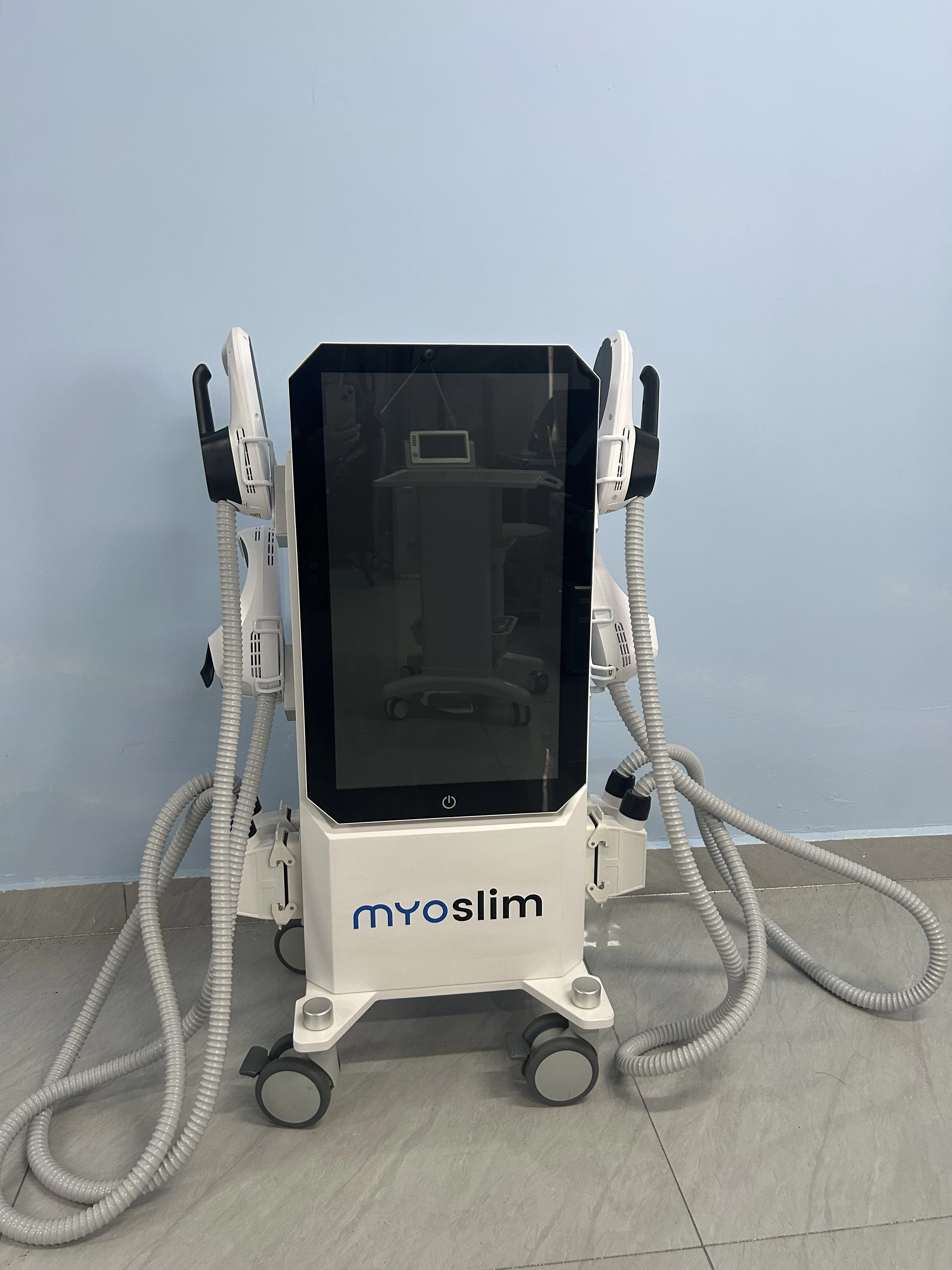 جديد Myoslim NEO EMS 6500W RF Nova Hi Emt آلة 4 مقبض لوحة تحفيز الحوض اختياريALON